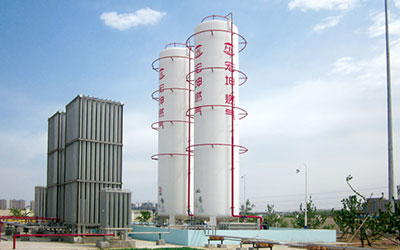 Static LNG/LCO2 Storage Tank